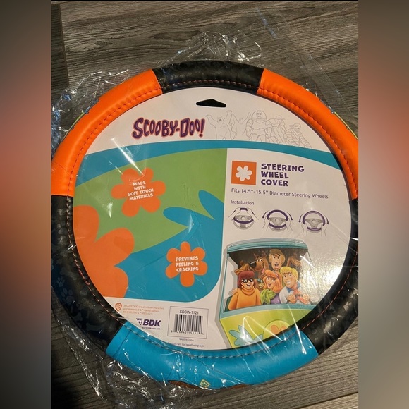 Scooby Doo Steering Wheel Cover NIP Limited Edition - Picture 2 of 6
